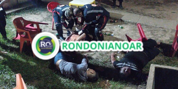 Identificado: Quatro pessoas são baleadas durante confraternização no Residencial Cristal da Calama, em Porto Velho