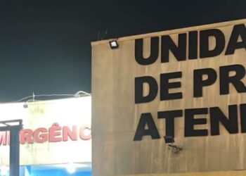 UPA Leste, o setor de raio-X encontrava-se fechado