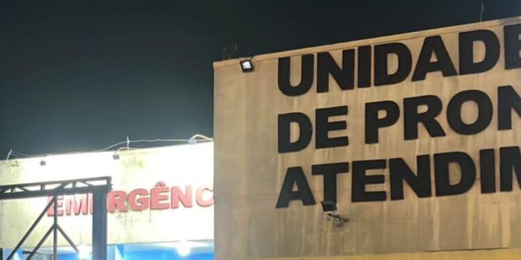 UPA Leste, o setor de raio-X encontrava-se fechado