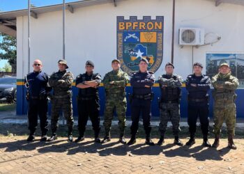 COMANDO DE POLICIAMENTO ESPECIALIZADO REALIZA 3ª REUNIÃO ESTRATÉGICA NO QUARTEL DO BPFRON EM NOVA MUTUM PARANÁ