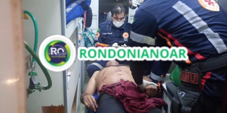 Caminhoneiro é baleado em ataque na Avenida Raimundo Cantuária, em Porto Velho