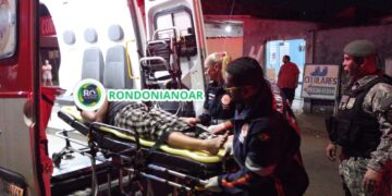 Acidente entre motocicleta e carro deixa motociclista ferida na zona leste de Porto Velho