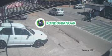 Grave acidente na Avenida Raimundo Cantuária deixa servidor público ferido em Porto Velho. – VEJA O VÍDEO