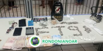 Trio é preso por tráfico de drogas em Porto Velho