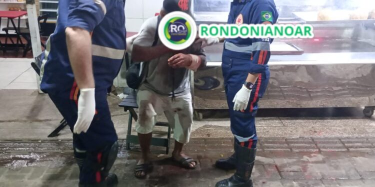 Paulo fuá é esfaqueado no centro de Porto Velho.