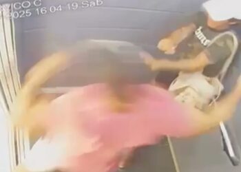 MULHER: Toda agressão foi gravada – veja o vídeo