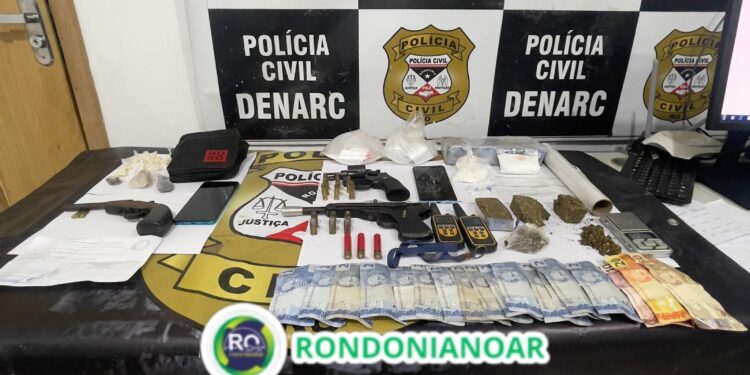 CASAL : Apenado é preso e adolescente apreendida durante operação do Denarc em União Bandeirantes – VEJA O VÍDEO