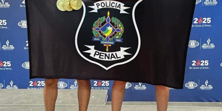 Polícia Penal de Rondônia conquista medalhas nas Olimpíadas Mundiais das Forças de Segurança, nos EUA