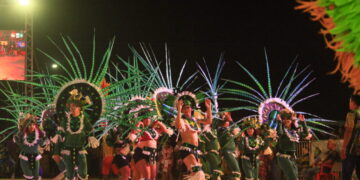 Vida do caboclo ribeirinho será tema do Boi-Bumbá Estrela de Fogo no Arraial Flor do Maracujá