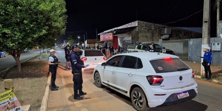 Para reforçar segurança no trânsito, operação Lei Seca Nacional é realizada simultaneamente em seis municípios rondonienses
