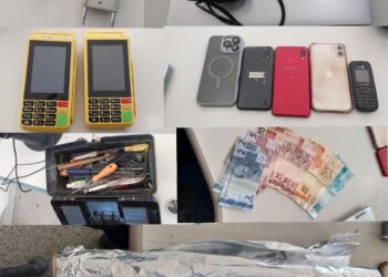 Polícia Militar prende casal suspeito de furtar objetos de veículos com o uso de dispositivo “chapolin”
