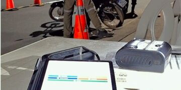 Talonário eletrônico começa a ser utilizado na fiscalização de trânsito no Cone Sul de Rondônia