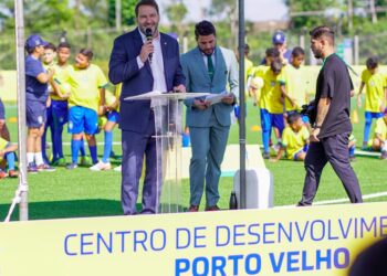 Presidente da Alero prestigia inauguração do primeiro Centro de Desenvolvimento do Futebol do legado FIFA no Brasil