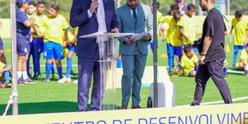 Presidente da Alero prestigia inauguração do primeiro Centro de Desenvolvimento do Futebol do legado FIFA no Brasil