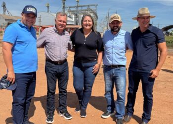 Deputado Laerte Gomes visita Chupinguaia e acompanha de perto obras no distrito de Novo Plano