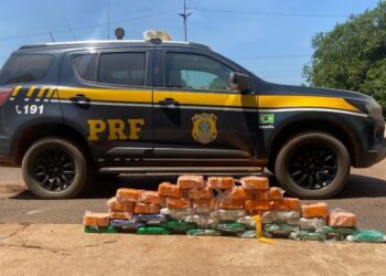 PRF em Rondônia apreende 43 tabletes de pasta base de cocaína
