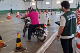 Candidatos à primeira habilitação são inseridos nas ações da Semana Nacional de Prevenção a Acidentes com Motociclistas