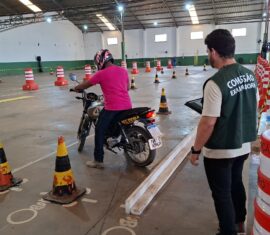Candidatos à primeira habilitação são inseridos nas ações da Semana Nacional de Prevenção a Acidentes com Motociclistas