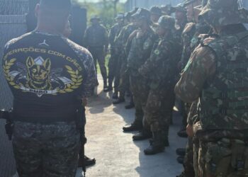 BPCHOQUE ministra instruções para a 17ª Brigada de Infantaria de Selva