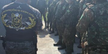 BPCHOQUE ministra instruções para a 17ª Brigada de Infantaria de Selva