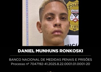 PROCURA-SE:  DANIEL MUNHUNS RONKOSKI, vulgo “LOIRINHO” delegacia de homicídio 