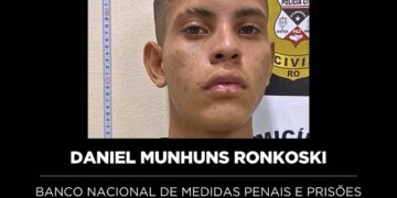 PROCURA-SE:  DANIEL MUNHUNS RONKOSKI, vulgo “LOIRINHO” delegacia de homicídio 