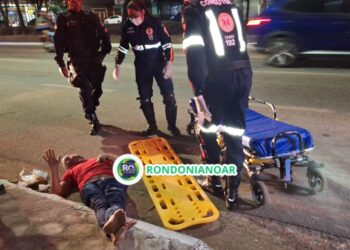 Homem é agredido após briga intensa em Porto Velho