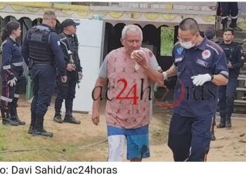 Padrasto é ferido por enteado ao defender esposa