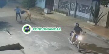 Mulher reage a assalto e impede que ladrões em motocicleta levem sua bolsa em Porto Velho – VEJA O VÍDEO 