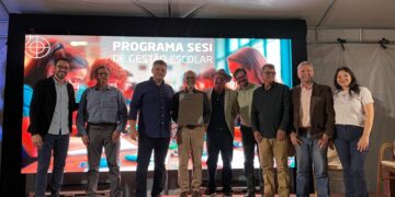 Solenidade marca entrega do certificado do PSGE para a unidade SESI de Vilhena