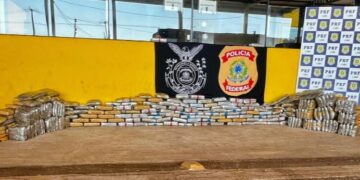 PF e PRF apreendem 350 kg maconha em Rondônia