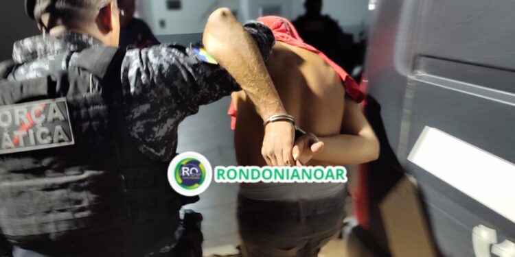 FORÇA TÁTICA: Homem é preso armado “é para minha defesa”