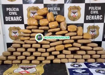 POLÍCIA CIVIL E RECEITA FEDERAL APREENDEM 87,7 KG DE ENTORPECENTES NA OPERAÇÃO PROTETOR DAS DIVISAS E FRONTEIRAS