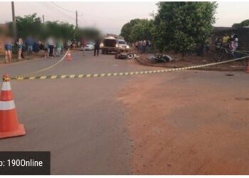 Acidente entre duas motocicletas deixa dois mortos e um ferido em Alta Floresta d’Oeste