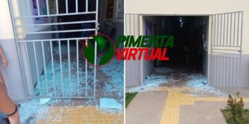 AGORA:Homem quebra portas e janelas do CRAS