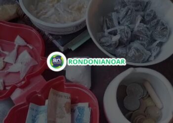 Operação do 5º BPM apreende drogas e prende suspeito usando fachada de espetinhos e tentou se esconder atrás do guarda-roupa