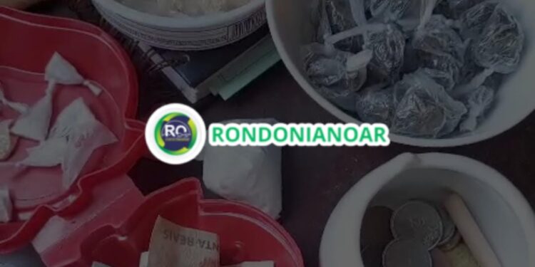 Operação do 5º BPM apreende drogas e prende suspeito usando fachada de espetinhos e tentou se esconder atrás do guarda-roupa