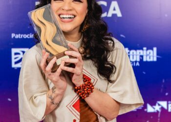 Gabriê vence “Melhor Artista Pop” no Prêmio Sebrae Amazônia de Música 2025 – artista de Rondônia teve duas indicações e reforça a representatividade de mulheres amazônidas
