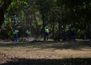 Área de Preservação Permanente na região central de Porto Velho recebe ação de limpeza e manutenção