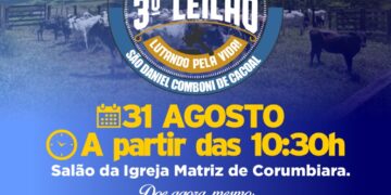 3º Leilão Solidário em Corumbiara une comunidade em prol da saúde e inclusão