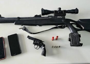 Cerco Policial em Canutama: Homem é preso com arma ilegal durante ação na zona rural