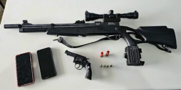 Cerco Policial em Canutama: Homem é preso com arma ilegal durante ação na zona rural