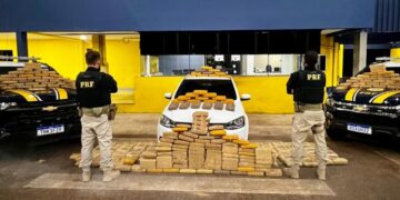 PRF em Rondônia apreende mais de 250 kg de entorpecentes