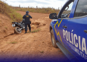 Polícia Militar recupera motocicleta furtada em área rural de Cacoal