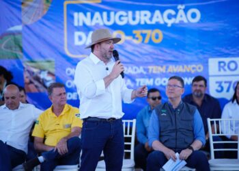 Presidente da Assembleia Legislativa comemora entrega da RO-370, a Rodovia do Boi, em Corumbiara