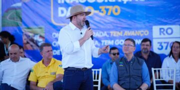 Presidente da Assembleia Legislativa comemora entrega da RO-370, a Rodovia do Boi, em Corumbiara