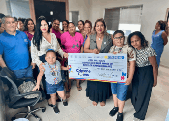Cristiane Lopes destina R$ 100 mil à AMA-RO e reforça apoio às famílias atípicas