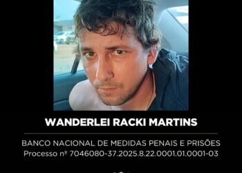 AJUDE A ENCONTRAR :  WANDERLEI RACKI MARTINS principais suspeito de matar e queimar o corpo da vítima.