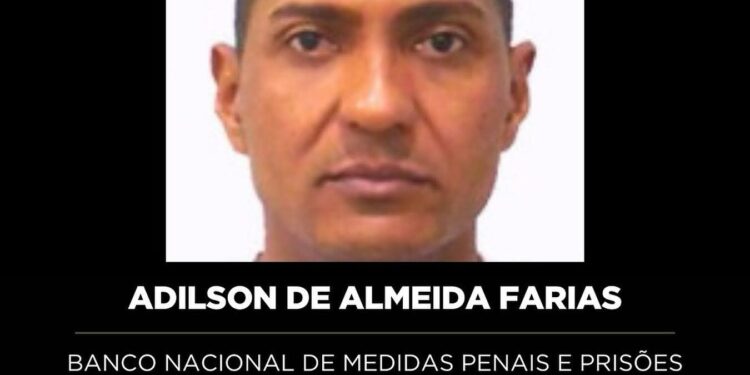 PROCURA-SE: ADILSON DE ALMEIDA FARIAS pela execução do crime de homicídio.