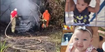 Crianças que morreram carbonizadas em acidente na BR-429 eram de Alto Alegre dos Parecis